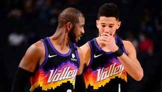Next Story Image: Chris Paul and Devin Booker are carrying the Suns into playoff contention